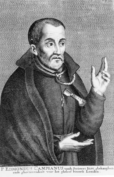 Saint Edmund Campion, Jacques Neeffs nyomatából alkotó: Flemish School