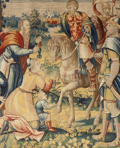 Hannibál története, 1570 körül (szőttes) alkotó: Flemish School
