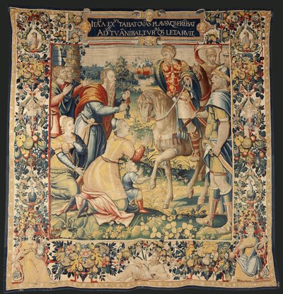 Hannibál története, 1570 körül (szőttes) alkotó: Flemish School