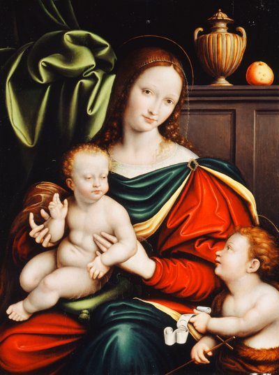 A Szűz és a Gyermek, alkotó: Flemish School