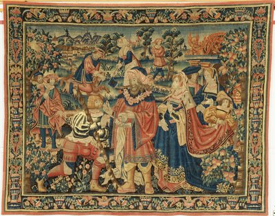 Az esküvői szertartás alkotó: Flemish School