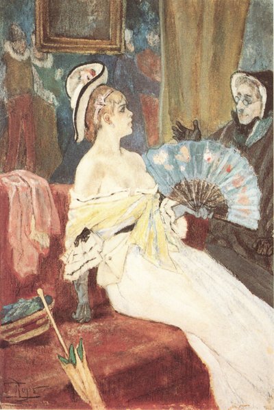 A meghatalmazott képviselő alkotó: Félicien Rops