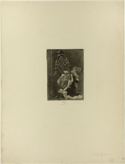 Tábornok úrnak! alkotó: Félicien Rops