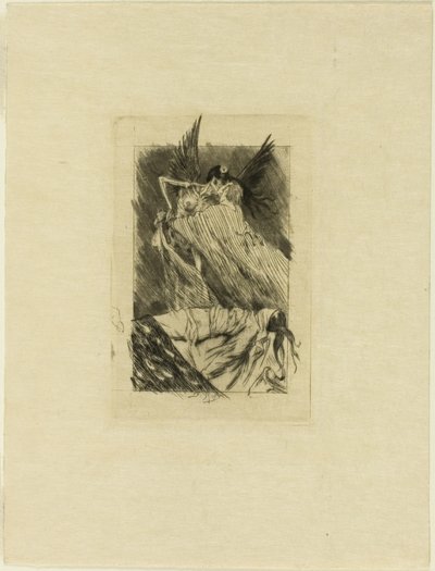 A holtcsókok homlokzata alkotó: Félicien Rops