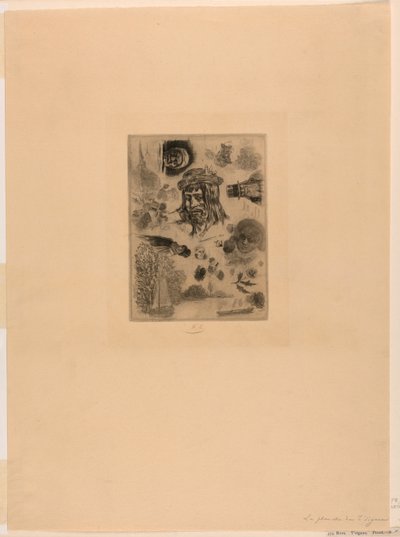 A cigánytábla alkotó: Félicien Rops