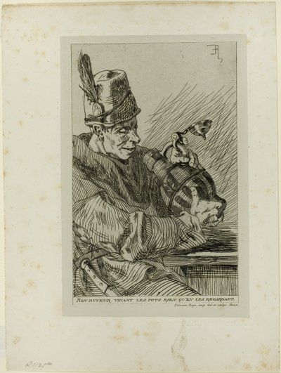 Az Ivó alkotó: Félicien Rops