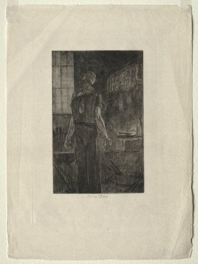 Levallois-Perret akasztása c. 1880. alkotó: Félicien Rops