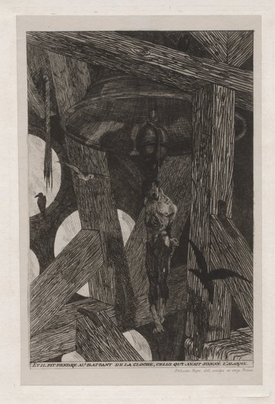 Ulenspiegel és Lamme Goedzak legendája és kalandjai: Az akasztott ember..., 1867. alkotó: Félicien Rops