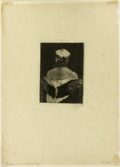 A modell alkotó: Félicien Rops