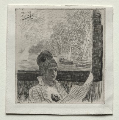 Fiatal nő. alkotó: Félicien Rops