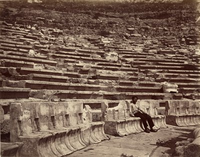 Belső tér, Dionüsziosz színháza, Athén alkotó: Félix Bonfils