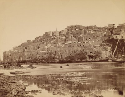 Jaffa, Általános kilátás a tenger felől - Palesztina alkotó: Félix Bonfils