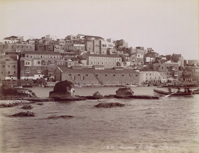 Panorama de Jaffa, kb. 1880. alkotó: Félix Bonfils