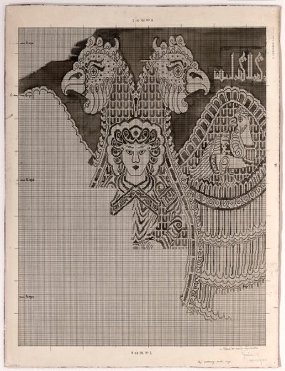 A Buyid Silk sematikus rajza (1962.264) alkotó: Félix Guichert