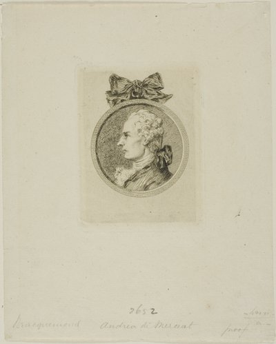 André de Nerciat alkotó: Félix Henri Bracquemond