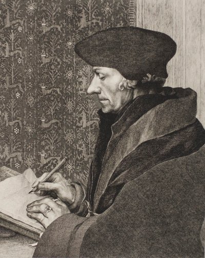 Erasmus alkotó: Félix Henri Bracquemond