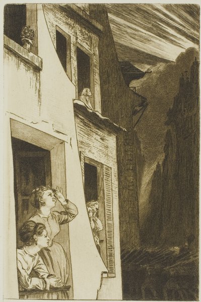 A napfogyatkozás alkotó: Félix Henri Bracquemond