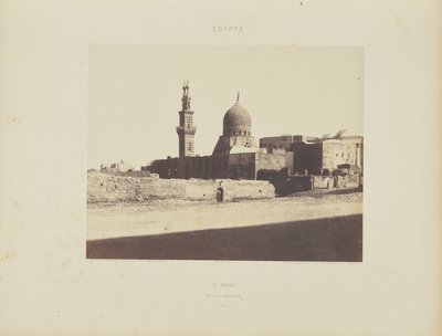 Kaire. Nâcéryeh mecset alkotó: Félix Teynard
