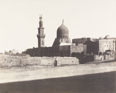 Le Kaire, Nâceryeh mecset, 1851-52, nyomtatva 1853-54. alkotó: Félix Teynard