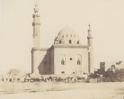 Le Kaire, Haçan le Tombeau szultán mecsete, 1851-52, nyomtatva 1853-54. alkotó: Félix Teynard