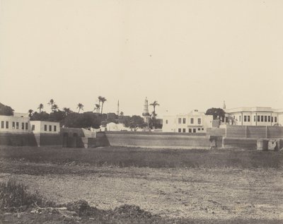 Syout, Constructions Modernes - le Divan stb., 1851-52, nyomtatva 1853-54. alkotó: Félix Teynard