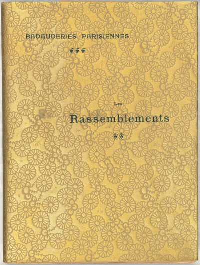 Parisian Badauderies: Az összejövetelek, 1896. alkotó: Félix Vallotton