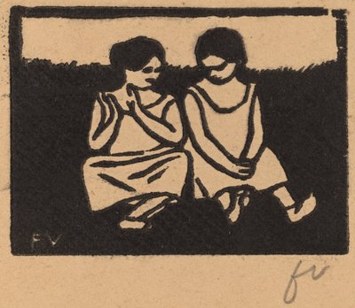 Two Girls in Chemises Two Girls in Chemises, 1893. alkotó: Félix Vallotton