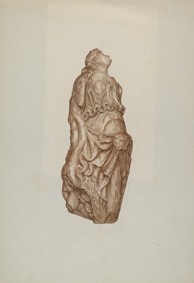 Orrszobor alkotó: Flora Merchant