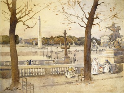 Place de la Concorde alkotó: Florence Vincent Robinson