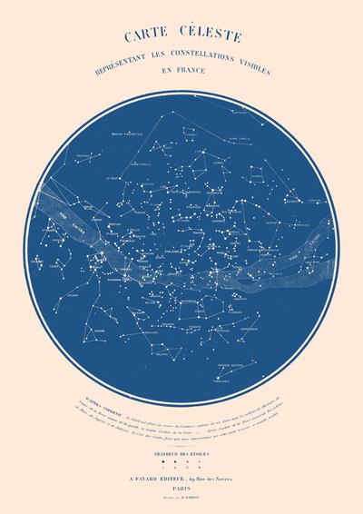 Carte Celeste – ASTER EDITION, 2022 (digitális) alkotó: Florent Bodart