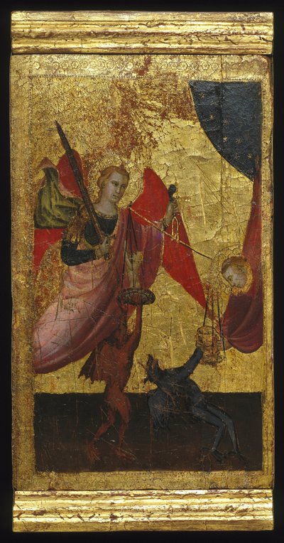 Szent Lőrinc közbenjár II. Henrik császár lelkéért alkotó: Florentine Lorenzo di Niccolò