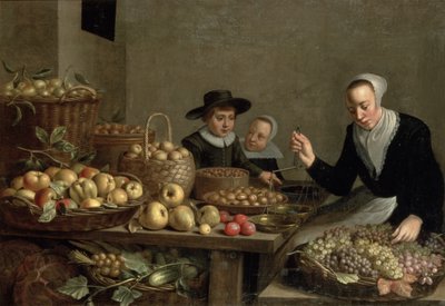 Gyümölcsbódé alkotó: Floris Gerritsz van Schooten