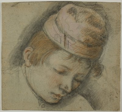 Az ifjúság vezetője rózsaszín sapkában alkotó: Follower of Jacopo Bassano
