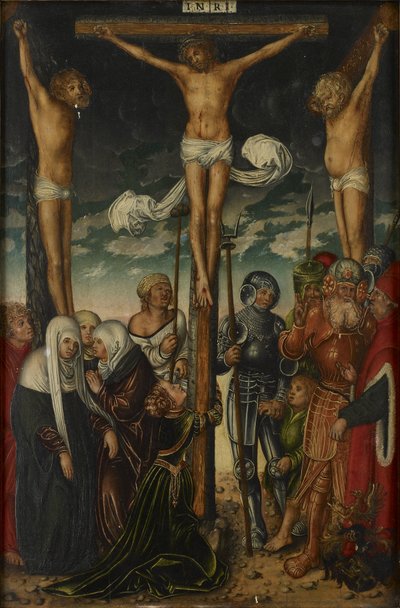 Keresztre feszítés alkotó: Follower of Lucas Cranach the Elder