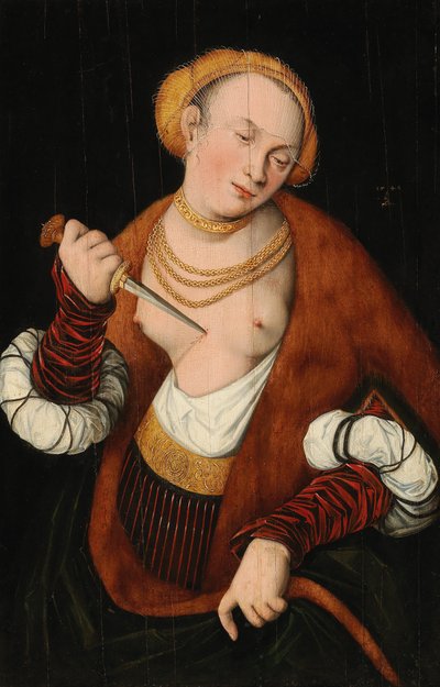 Lucretia alkotó: Follower of Lucas Cranach the Elder