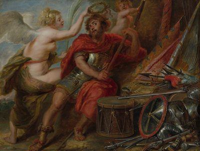 A hős apoteózisa alkotó: Follower of Peter Paul Rubens