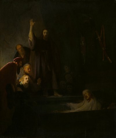 Lázár feltámasztása alkotó: Follower of Rembrandt van Rijn