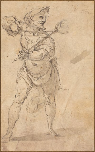 Egy Kínzó fogóval alkotó: Follower of Taddeo Zuccaro