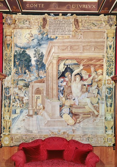 Atalanta és Meleager, Diana történetéből alkotó: Fontainebleau School