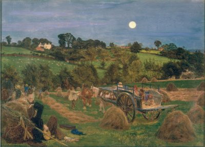 A szénaföld alkotó: Ford Madox Brown
