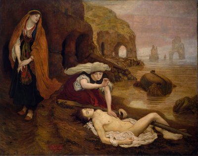 Haidee Don Juan megtalálása, 1870. alkotó: Ford Madox Brown