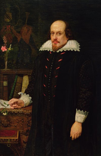 William Shakespeare (1564-1616) portréja, 1849 (olaj, vászon) alkotó: Ford Madox Brown