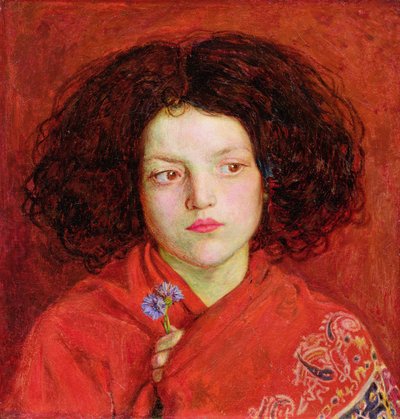 Az ír lány alkotó: Ford Madox Brown
