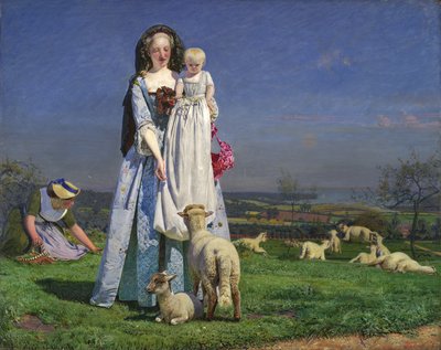 A szép Baa-bárányok alkotó: Ford Madox Brown