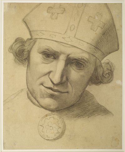 Az igazságosság szelleme - Tanulmány egy püspök fejéhez alkotó: Ford Madox Brown