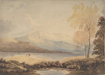 Tóvidéki táj, 19. század eleje. alkotó: Formerly attributed to Copley Fielding.