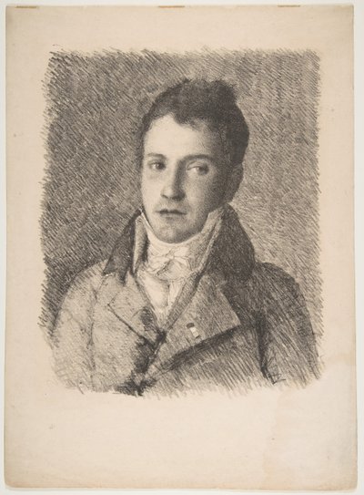 Egy fiatalember portréja, kb. 1820. alkotó: Formerly attributed to Goya