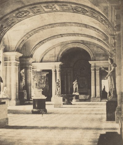 Kariatidák szalonja, Louvre, c. 1851. alkotó: Fortuné Joseph Petiot Groffier