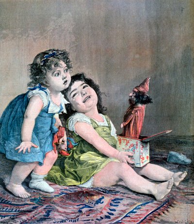 A meglepetés, 1891 alkotó: Fortuné Méaulle