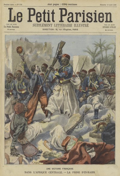 Francia győzelem Közép-Afrikában alkotó: Fortune Louis Meaulle